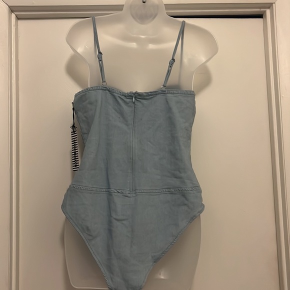 Denim Bodysuit - Picture 5 of 10